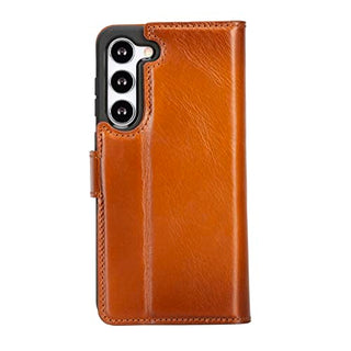 Solo Pelle Lederhülle Harvard kompatibel für das Samsung Galaxy S23 Plus / S23+ inklusive abnehmbare Hülle mit integrierten Kartenfächern
