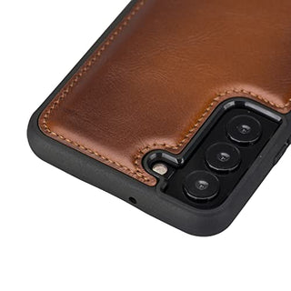 Solo Pelle Lederhülle für das Samsung Galaxy S22+ / S22 Plus Hülle aus echtem Leder, Model: Stanford
