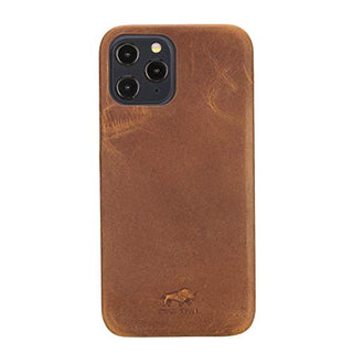 Solo Pelle Lederhülle für das iPhone 12 / iPhone 12 Pro in 6.1 Zoll Princeton Case Leder Hülle Ledertasche Backcover aus echtem Leder