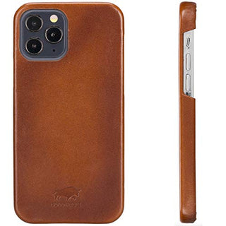 Solo Pelle Lederhülle für das iPhone 12 Pro Max in 6.7 Zoll Princeton Case Leder Hülle Ledertasche Backcover aus echtem