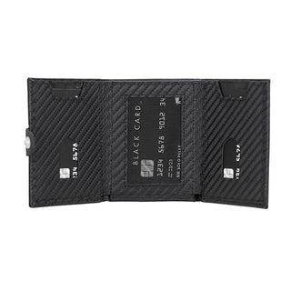 Solo Pelle NEU Slim Wallet mit Münzfach [12 Karten] Slimwallet Riva [RFID-Schutz] Kartenetui mit Münzfach [Leder] Smart Wallet für Männer und Damen