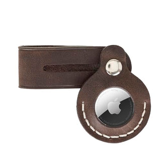 Solo Pelle Lederhülle kompatibel mit dem neuen AirTag Kofferanhänger/Taschenanhänger/Gepäckanhänger