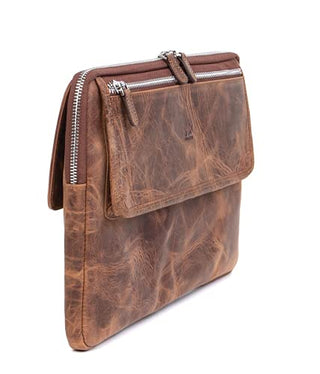 Solo Pelle Ledertasche/Businesstasche/Arbeitstasche ROM für das Apple MacBook Pro 16 & 15 oder auch für weitere Laptops bis 16 Zoll Tasche aus echtem Leder