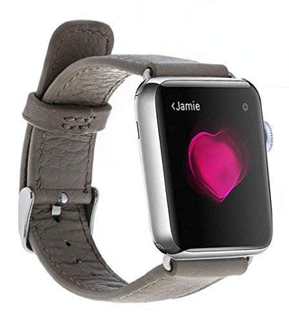 Solo Pelle Apple Watch Series 1/2 / 3 "Watch Leder Armband Uhrenband mit passendem stabilem Uhrenadapter Connector Erstatzband Strap Adapter ohne Schrauben