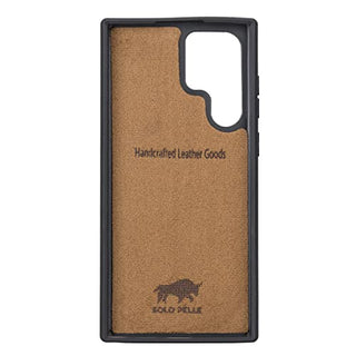 Solo Pelle Lederhülle für das Samsung Galaxy S22 Ultra Hülle aus echtem Leder, Model: Stanford