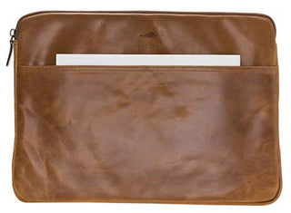 Solo Pelle Ledertasche für das Apple MacBook Pro 15 Zoll / 16 Zoll Lederhülle Case Hülle Tasche aus echtem Leder