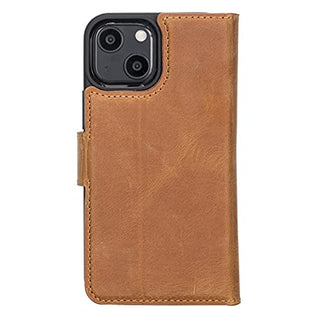 Solo Pelle Lederhülle kompatibel für iPhone 13 Mini in 5.4 Zoll abnehmbare Hülle (2in1) inkl. Kartenfächer für das original Apple iPhone 13 Mini