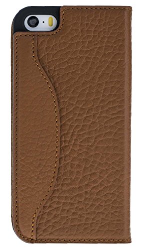 Solo Pelle iPhone SE / 5 / 5S Wallet Ledertasche mit Aufstellfunktion & Kartenfächern