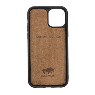 Solo Pelle Lederhülle für das iPhone 12 Pro Max in 6.7 Zoll Stanford Case Leder Hülle Ledertasche Backcover aus echtem Leder