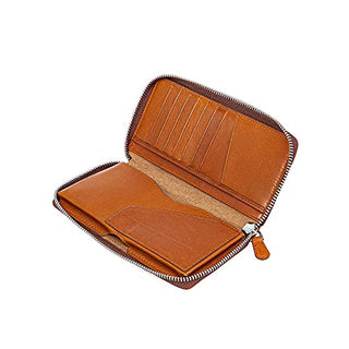 Solo Pelle Universal Wallet passend für Apple iPhone 17 und iPhone 12 + 13 und Geräte bis 7,1 Zoll Reiseetui I Geldbörse aus echtem Leder Maß: 8,8cm x 18cm x 2,3cm