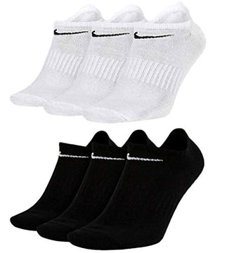 Nike Socken 6 Paar Sneakersocken Füßlinge Socken SX7678 Weiß Grau Schwarz