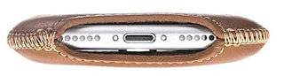 Solo Pelle Lederhülle kompatibel für das Apple iPhone XS Max Ledertasche unterstützt Qi-Ladung