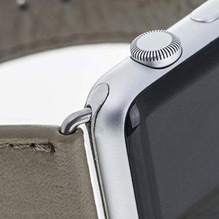 Solo Pelle Apple Watch Series 1/2 / 3 "Watch Leder Armband Uhrenband mit passendem stabilem Uhrenadapter Connector Erstatzband Strap Adapter ohne Schrauben