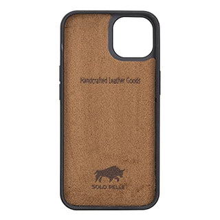 Solo Pelle Lederhülle kompatibel für iPhone 13 in 6.1 Zoll abnehmbare Hülle (2in1) inkl. Kartenfächer für das original Apple iPhone 13