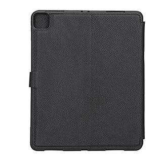 Solo Pelle magnetische abnehmbare Hülle geeignet für Apple iPad Pro 12,9" 2020 Hülle Echtleder Case aus echtem Leder. Unterstützt Pencil 2 und magnetisches Laden