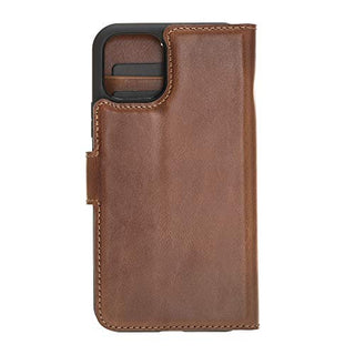 Solo Pelle Lederhülle kompatibel für iPhone 11 in 6.1 Zoll abnehmbare Hülle (2in1) inkl. Kartenfächer für das original Apple iPhone 11