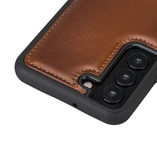 Solo Pelle Lederhülle für das Samsung Galaxy S22 Hülle aus echtem Leder, Model: Stanford