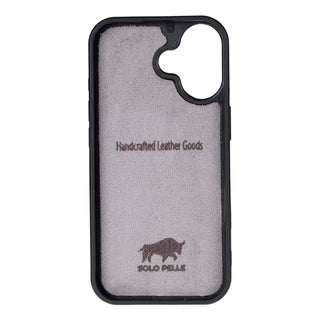 Solo Pelle Lederhülle für das iPhone 17 in 6.3 Zoll Stanford Case Leder Hülle Ledertasche Backcover aus echtem Leder geeignet für MagSafe Zubehör