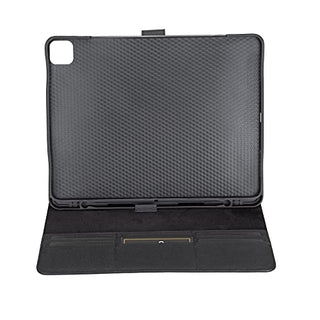 Solo Pelle magnetische abnehmbare Hülle geeignet für Apple iPad Pro 12,9" 2020 Hülle Echtleder Case aus echtem Leder. Unterstützt Pencil 2 und magnetisches Laden