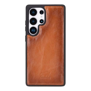 Solo Pelle Lederhülle Harvard kompatibel für das Samsung Galaxy S25 Ultra RFID inklusive abnehmbare Hülle mit integrierten Kartenfächern RFID