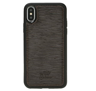 Solo Pelle iPhone X/XS Case Leder Hülle Ledertasche Backcover Flex Lederhülle aus echtem Leder