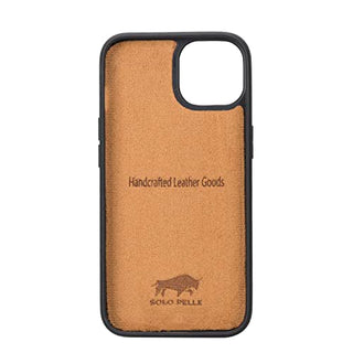 Solo Pelle Lederhülle kompatibel für iPhone 15 in 6.1 Zoll abnehmbare Hülle (2in1) inkl. Kartenfächer für das original Apple iPhone 15