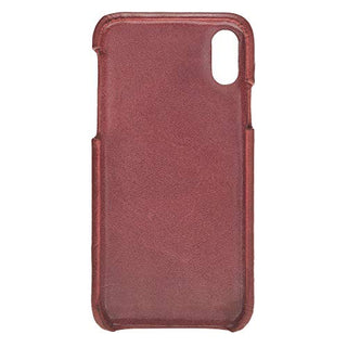 Solo Pelle Lederhülle für das iPhone XS/X Lederhülle Ledertasche Backcover - F360 Fullcover -