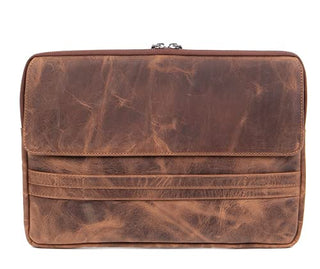 Solo Pelle Ledertasche/Businesstasche/Arbeitstasche ROM für das Apple MacBook Pro 16 & 15 oder auch für weitere Laptops bis 16 Zoll Tasche aus echtem Leder