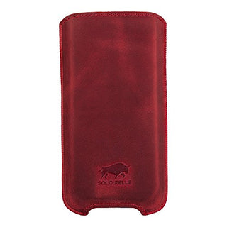 Solo Pelle iPhone 8/7 / 6 / 6S Case Lederhülle Ledertasche Leon 4,7 Zoll aus echtem Leder als edles Zubehör für das Original Apple iPhone 8/7 / 6 / 6S