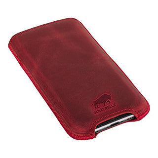 Solo Pelle iPhone 8/7 / 6 / 6S Case Lederhülle Ledertasche Leon 4,7 Zoll aus echtem Leder als edles Zubehör für das Original Apple iPhone 8/7 / 6 / 6S