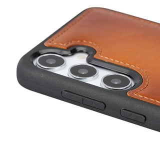 Solo Pelle Lederhülle für das Samsung Galaxy S25 Hülle aus echtem Leder, Model: Stanford