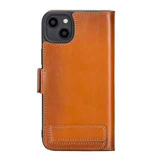 Solo Pelle aufklappbare Lederhülle kompatibel für iPhone 14 Plus in 6.7 Zoll inkl. 1 Kartenfach für das original Apple iPhone 14 Plus in 6.7 Zoll