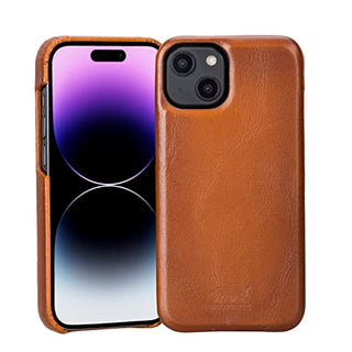 Solo Pelle Lederhülle für das iPhone 14 in 6.1 Zoll Princeton Case Leder Hülle Ledertasche Backcover aus echtem Leder