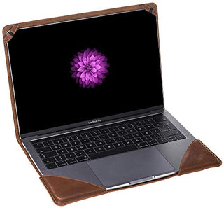Solo Pelle Ledertasche für das MacBook Pro 15 Zoll Lederhülle Case Hülle Münich für das Apple MacBook Pro 15 & 16 Zoll aus echtem Leder