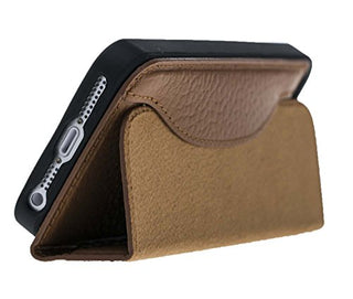 Solo Pelle iPhone SE / 5 / 5S Wallet Ledertasche mit Aufstellfunktion & Kartenfächern