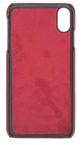 Solo Pelle iPhone XS Max Ultra Back Leder Cover + Geldbörse inkl. 3 Kartenfächer + Geldscheinfach für das original iPhone XS Max
