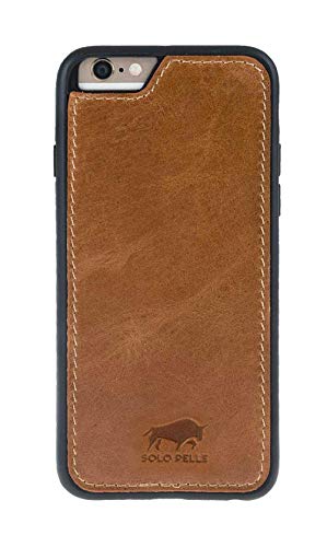 Solo Pelle iPhone 6 Plus / 6S Plus Case Lederhülle Ledertasche Backcover Flex aus echtem Leder