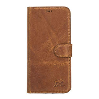 Solo Pelle Lederhülle kompatibel für iPhone 12 Pro Max in 6.7 Zoll abnehmbare Hülle (2in1) inkl. Kartenfächer für das original Apple iPhone 12 Pro Max