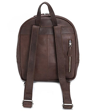 Solo Pelle Leder Rucksack I Backpack I Tasche Model: Lady aus echtem Vintage Leder