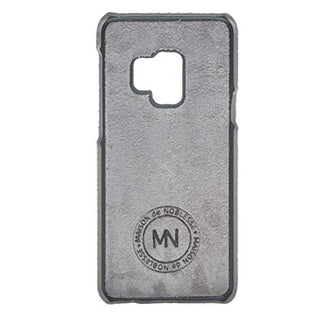 Maison de Noblesse kompatibel mit Samsung S9 Lederhülle Ledertasche Backcover Ultra Slim