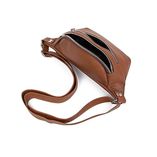 Solo Pelle Bauchtasche/Brusttasche aus echtem Leder Belt Beltbag
