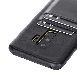 Solo Pelle kompatibel für das kompatibel für das Samsung Galaxy S9+ Hülle | Schutzhülle aus echt Leder | Flex S9 Plus Case Handyhülle