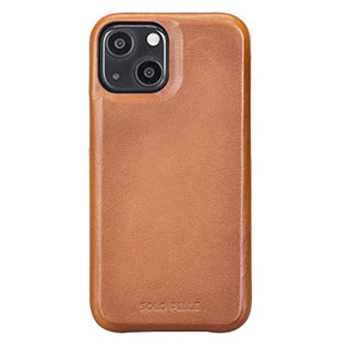 Solo Pelle Lederhülle für das Apple iPhone 13 Mini in 5.4 Zoll Princeton Case Leder Hülle Ledertasche Backcover aus echtem Leder