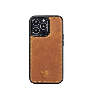Solo Pelle Lederhülle kompatibel für iPhone 13 Pro Max in 6.7 Zoll abnehmbare Hülle (2in1) Harvard Double inkl. 12 Kartenfächer für das original Apple iPhone 13 Pro Max
