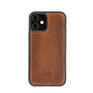 Solo Pelle Lederhülle kompatibel für iPhone 12 Mini in 5.4 Zoll abnehmbare Hülle (2in1) inkl. Kartenfächer für das original Apple iPhone 12 Mini