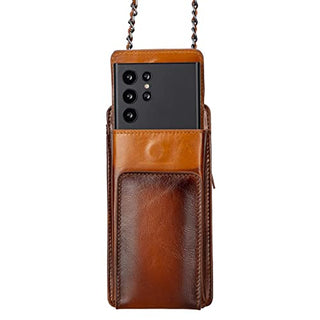 Solo Pelle Leder Telefonetui/Geldbörse/Reisetasche passend zu Allen Geräten bis 7 Zoll auch iPhone 13 Pro und 13 Pro Max Modell: PISA