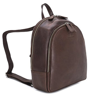 Solo Pelle Leder Rucksack I Backpack I Tasche Model: Lady aus echtem Vintage Leder