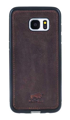 Solo Pelle Samsung S7 Edge Case Lederhülle Ledertasche Backcover Flex aus echtem Leder