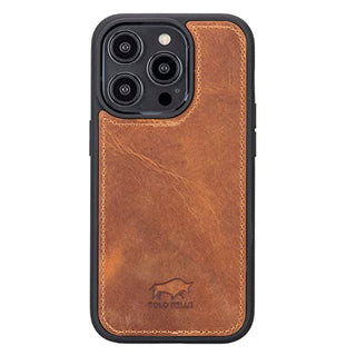 Solo Pelle Lederhülle kompatibel für iPhone 15 Pro in 6.1 Zoll abnehmbare Hülle (2in1) inkl. Kartenfächer für das original Apple iPhone 15 Pro