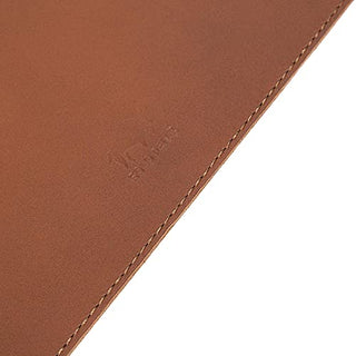 Solo Pelle Hochwertige Schreibtischunterlage Leder für Bürotisch - handgefertigte Schreibunterlage aus Leder - Edel Schreibtisch Unterlage